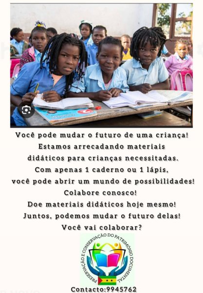 Campanha de Recolha de Material Escolar - PCPD