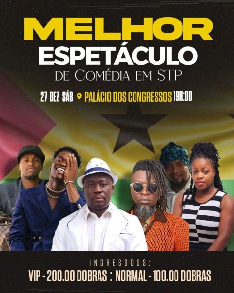 Espetáculo de Comédia em STP