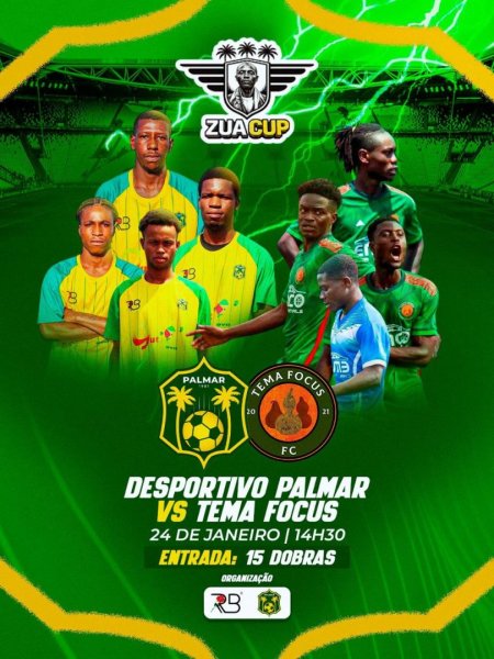 ZUACUP 2026: Desportivo Palmar vs Tema Focus FC