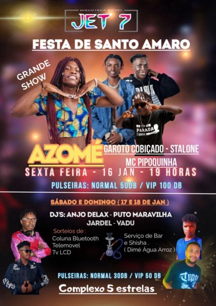 Grande Show Festa de Santo Amaro no Complexo 5 Estrelas